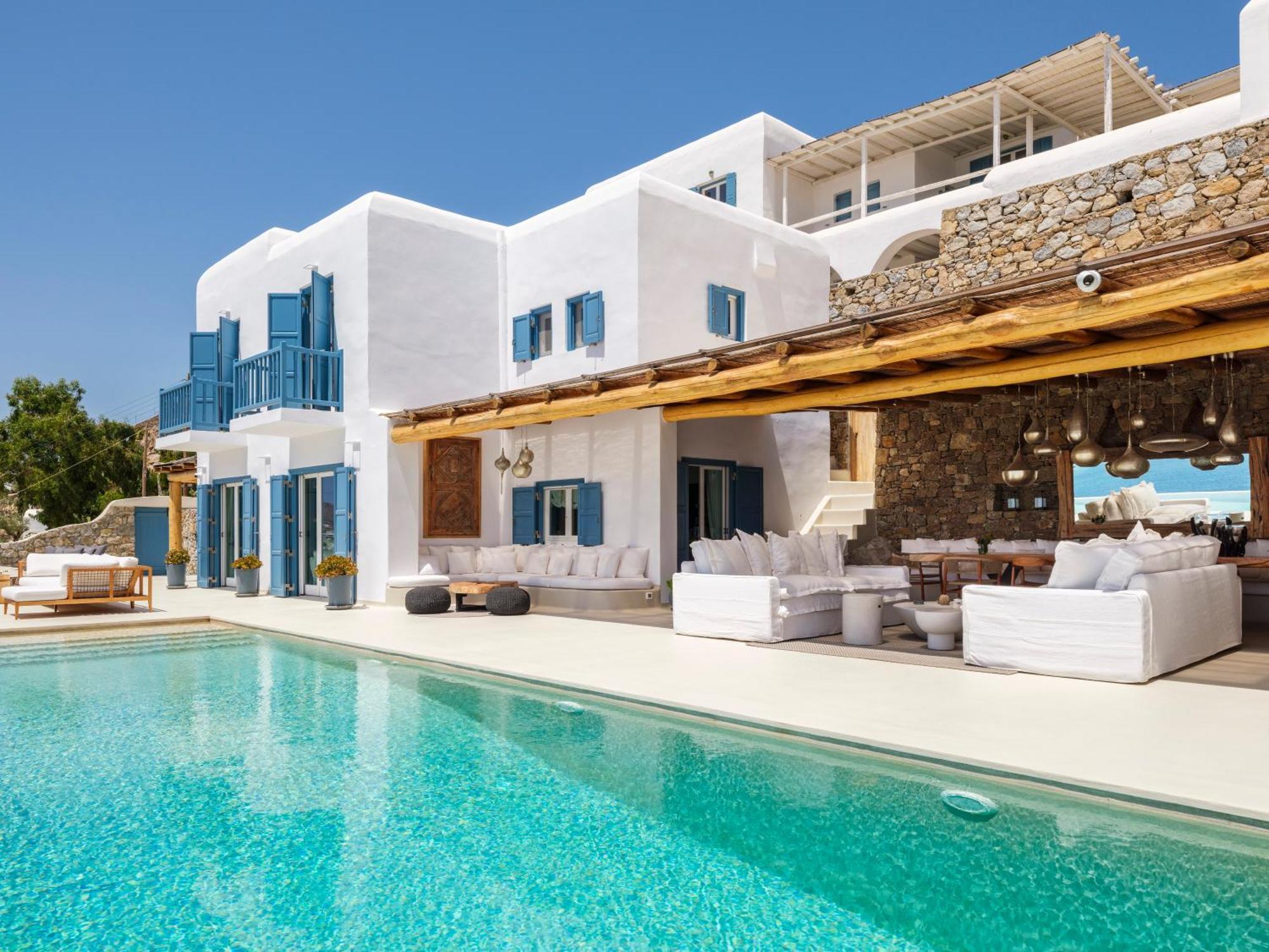 V&V Guest House - Luxury Suites Ornos  Exterior photo